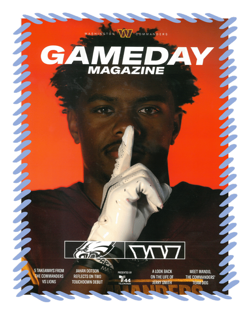 Commanders Gameday Magazine