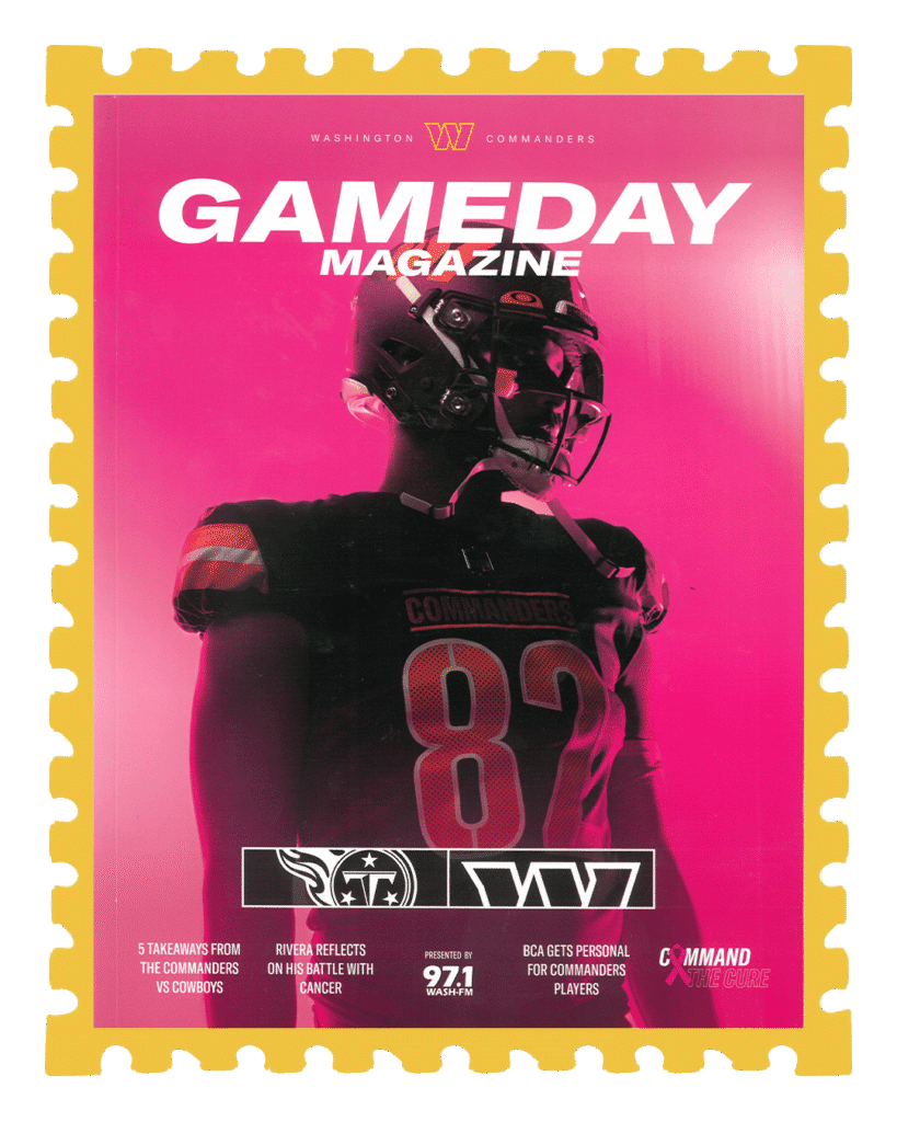 Commanders Gameday Magazine