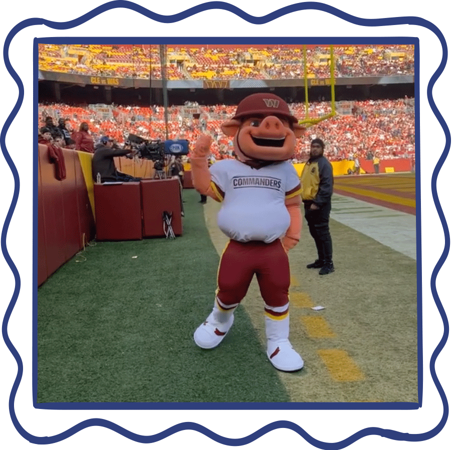 Major Tuddy Mascot