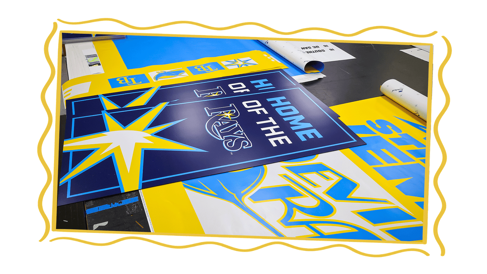 Rays Signage for George Steinbrenner Field