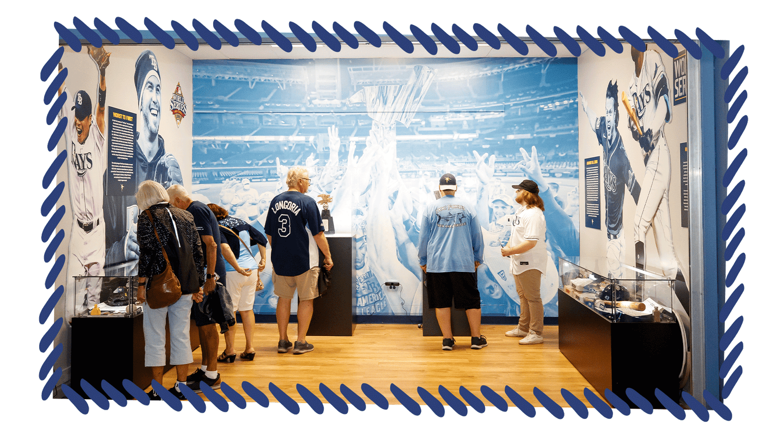 Chasing Pennants Alcove at Tropicana Field