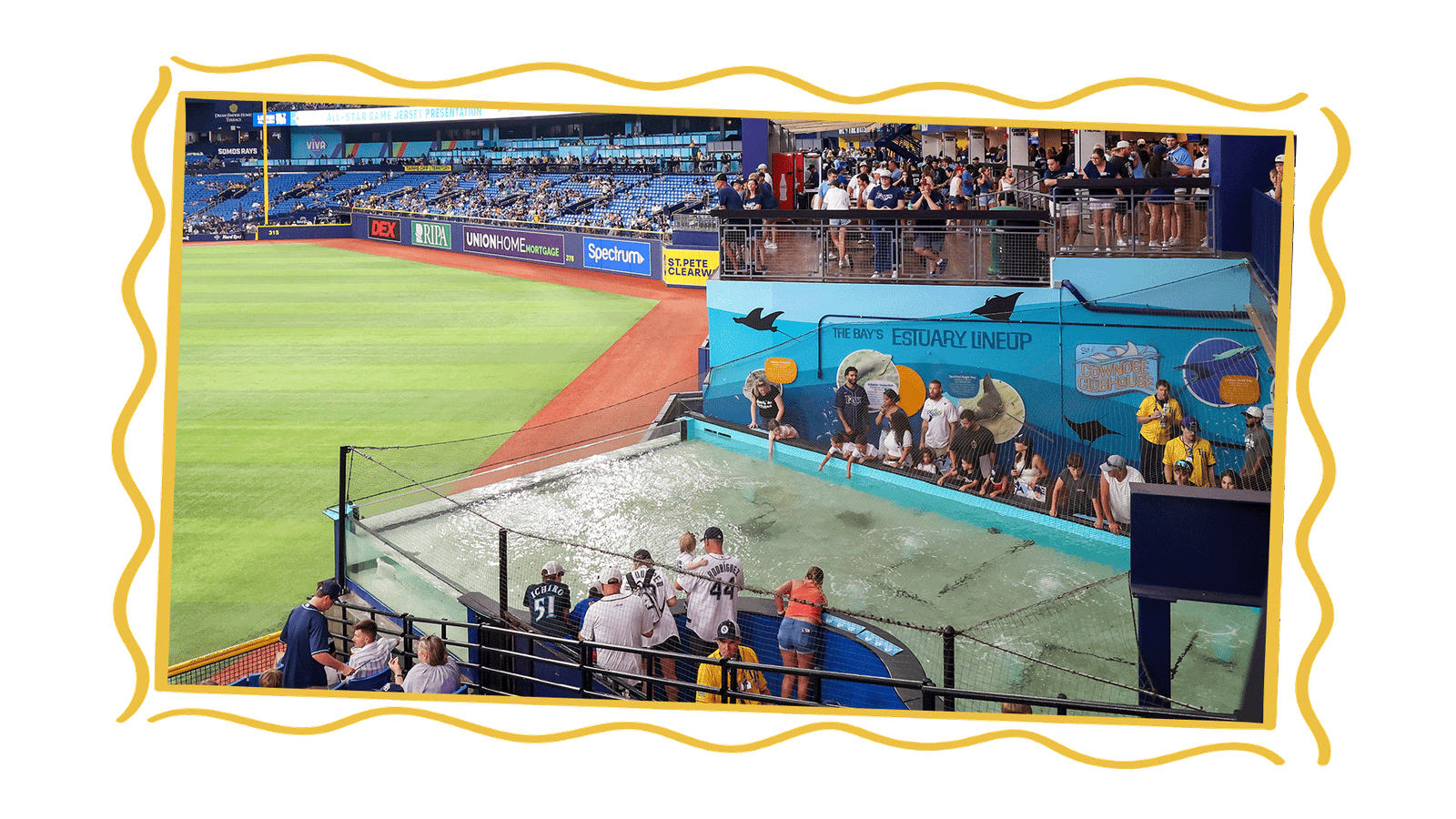 Cownose Clubhouse Field View