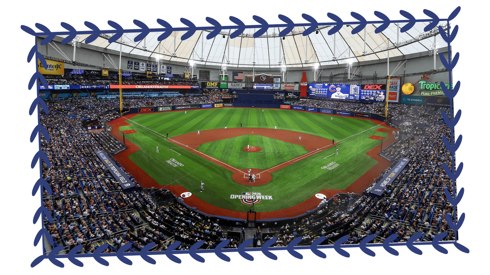 Tropicana Field Opening Day 2026